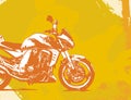 Motorcycle Background Royalty Free Stock Photo