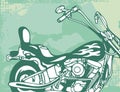 Motorcycle Background Royalty Free Stock Photo