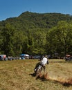 Motorcycle Burnout Royalty Free Stock Photo