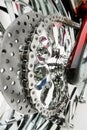 Motorcycle Chain Royalty Free Stock Photo