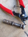 Motorcycle.comBrake Master Cylinder Rebuild - MO Wrenching Royalty Free Stock Photo
