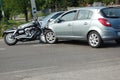 Motorcycle crash