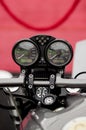 Motorcycle Dashboard Royalty Free Stock Photo