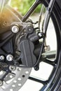 Motorcycle disk brake