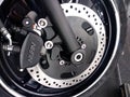 Motorcycle disk brakes are required to provide more grip to the tires and enable the riders to stop during an emergency.