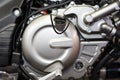 Motorcycle engine Royalty Free Stock Photo