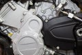 Motorcycle engine Royalty Free Stock Photo