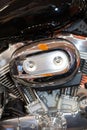 Motorcycle engine Royalty Free Stock Photo