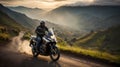 Motorcycle Escapes: Serene Bliss and Mountain Thrills