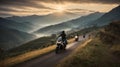 Motorcycle Escapes: Serene Bliss and Mountain Thrills