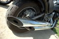 Motorcycle exhaust pipes