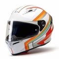 Motorcycle full face helmet, concept of head protection.