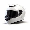 Motorcycle full face helmet, concept of head protection.