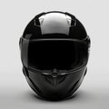 Motorcycle full face helmet, concept of head protection.