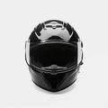 Motorcycle full face helmet, concept of head protection.