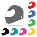 motorcycle helmet. Element of sport multi colored icon for mobile concept and web apps. Icon for website design and development, a Royalty Free Stock Photo