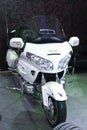 Motorcycle Honda Gold Wing white