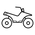 Motorcycle Icon vector illustration photo