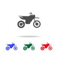 Motorcycle icons. Elements of transport element in multi colored icons. Premium quality graphic design icon. Simple icon for Royalty Free Stock Photo