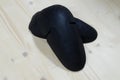 Motorcycle knee protection Royalty Free Stock Photo
