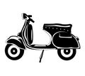 motorcycle logo - vector illustration, emblem design on a white background looks cool from all sides suitable for banners