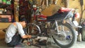 Motorcycle mechanic