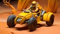 1:28mm Heroic Scale Motorcycle Miniature Inspired By Johnny Quest