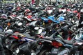 Motorcycle park at the Sepang International Circuit