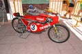 Motorcycle Race Bike Classic Derbi 125 Royalty Free Stock Photo