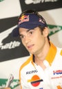 Motorcycle racer Dani Pedrosa Royalty Free Stock Photo