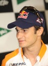 Motorcycle racer Dani Pedrosa Royalty Free Stock Photo
