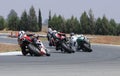 Motorcycle racing Royalty Free Stock Photo