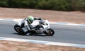 Motorcycle racing Royalty Free Stock Photo