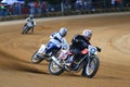 Motorcycle racing event action