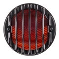 Motorcycle rear red brake light Royalty Free Stock Photo