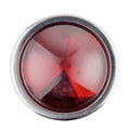 Motorcycle rear red brake light Royalty Free Stock Photo