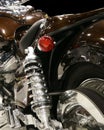 Motorcycle rear suspension