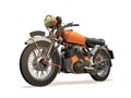 Motorcycle retro Royalty Free Stock Photo