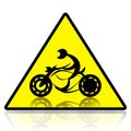 Motorcycle riders sign