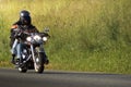 Motorcycle Riders on a Street Hog