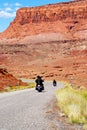 Motorcycle riding in Utah
