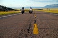Motorcycle riding on Route 66