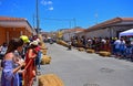 Motorcycle Road Racing Through The Streets