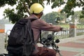 Motorcycle Self-travel backpacker