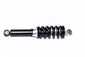 Motorcycle shock absorber on white