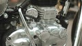 Motorcycle side till 01 engine