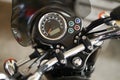 Motorcycle speedometer Royalty Free Stock Photo