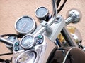 Motorcycle Speedometer & Front Bars