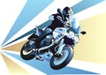 Motorcycle sprint