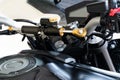 Motorcycle steering damper. A damper helps keep the bike tracking straight over difficult terrain such as ruts, rocks, a